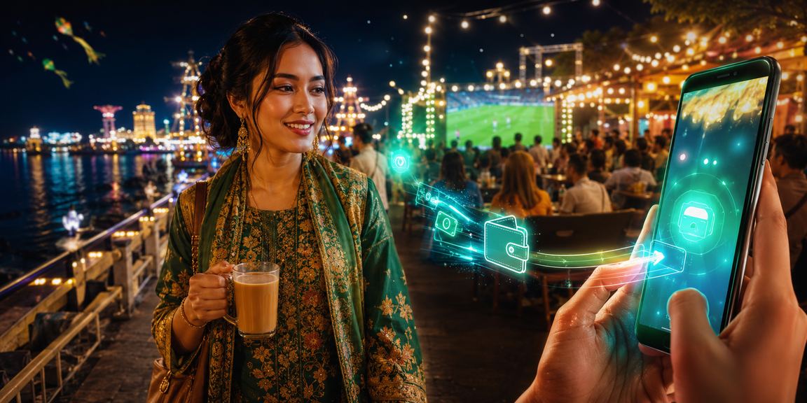 Suasana deposit bonus Hari Raya gaya Malaysia